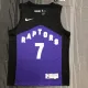 NBA Season 2021 Men Toronto Raptors Black and Purple Awarding Version #7 LOWRY Jersey High Quality Name and Number Print