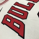 NBA Men Chicago Bulls White #2 BALL Jersey High Quality Name and Number Print