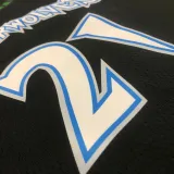NBA Men Minnesota Timberwolves Retro Black #21 GARNETT Jersey High Quality Name and Number Print