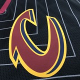 NBA Men Season 2021 Cleveland Cavaliers Black #5 SMITH JR. Jersey High Quality Name and Number Print
