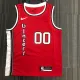 NBA Portland Trail Blazers Retro Red #00 ANTHONY Jersey High Quality Name and Number Print