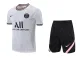 21/22 PSG Training Jersey Grey White Training Tracksuit