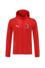 21-22 AC Milan Red Windbreaker Jacket  Thai Quality