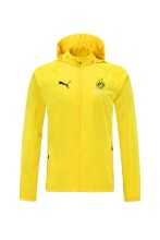 21-22 Dortmund Yellow Windbreaker Jacket  Thai Quality