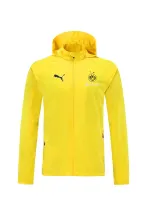 21-22 Dortmund Yellow Windbreaker Jacket  Thai Quality