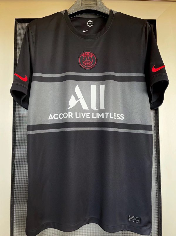 21/22 PSG Third Jordan Jersey Fans Version  1:1 Qaulity
