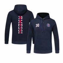 21/22 PSG Messi  Dark Blue Hoody Thai Quality