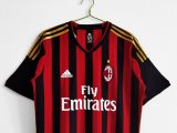 13/14 AC Milan Home Retro Jersey