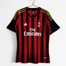 13/14 AC Milan Home Retro Jersey