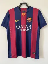 14-15 Barcelona Home  Retro Jersey