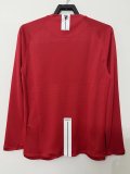 07-08 Man United  Home Long Sleeve Retro Jersey