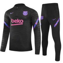 21-22 Barcelona Black Player Version Sweater Tracksuit Thai Quality