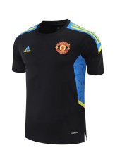 21/22 Man United Black Training Jersey Fans Version