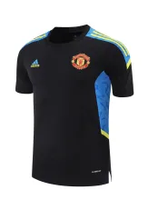 21/22 Man United Black Training Jersey Fans Version
