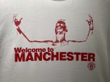Manchester United Ronaldo Cotton T-shirt White Color