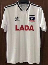 1991 Colo-Colo Home White Retro Soccer Jersey