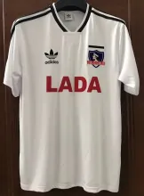 1991 Colo-Colo Home White Retro Soccer Jersey