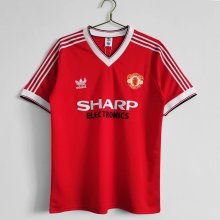 1983 Man United  Home Retro Jersey