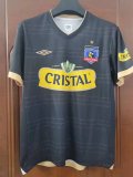 2011 Colo-Colo Away Black Retro Soccer Jersey