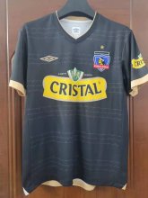 2011 Colo-Colo Away Black Retro Soccer Jersey