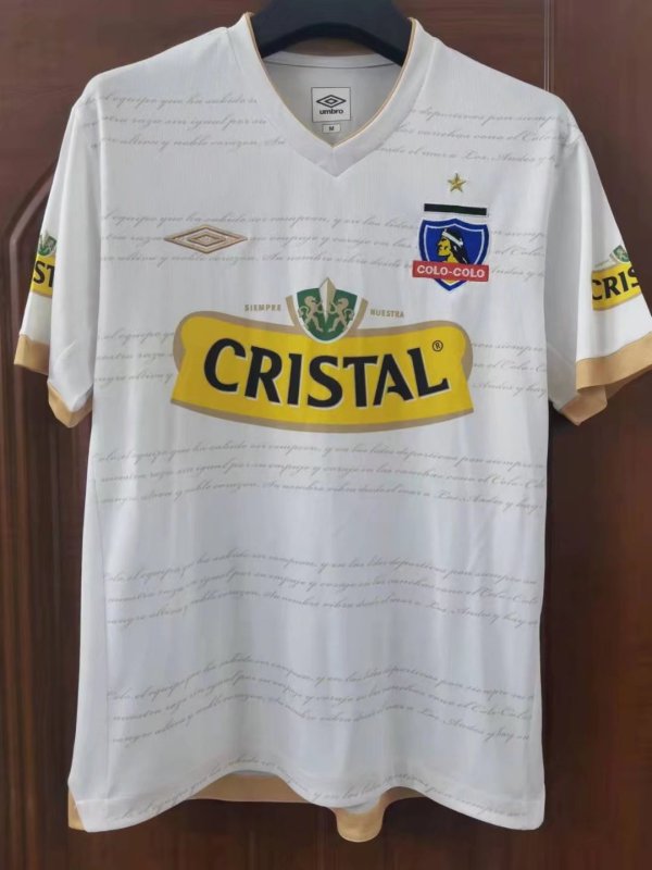 2011 Colo-Colo Home White Retro Soccer Jersey