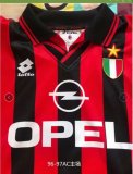 96/97 AC Milan Home Retro Jersey
