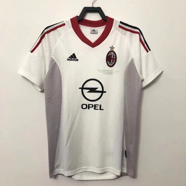 02-03 AC Milan Away  Retro Jersey