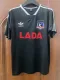 1991 Colo-Colo Away Black Retro Soccer Jersey