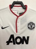 13-14 Man United White Retro Jersey