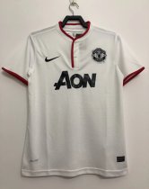 13-14 Man United White Retro Jersey