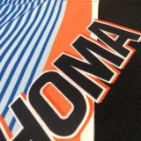 NBA Men Oklahoma City Thunder City Version Black #13 GEORGE Jersey High Quality Name and Number Print