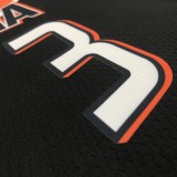 NBA Men Oklahoma City Thunder City Version Black #3 PAUL Jersey High Quality Name and Number Print