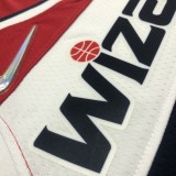 NBA 75th Anniversary Men Washington Wizards White #3 BEAL Jersey High Quality Name and Number Print