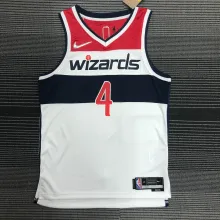 NBA 75th Anniversary Men Washington Wizards White #4 WESTBROOK Jersey High Quality Name and Number Print