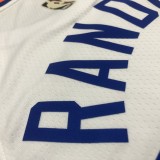 NBA 75th Anniversary Men New York Knicks White #30 RANDLE Jersey High Quality Name and Number Print