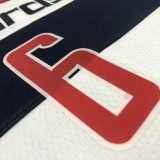 NBA 75th Anniversary Men Washington Wizards White #6 HARRELL Jersey High Quality Name and Number Print