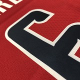 NBA 75th Anniversary Men Washington Wizards Red #6 HARRELL Jersey High Quality Name and Number Print