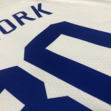 NBA 75th Anniversary Men New York Knicks White #30 RANDLE Jersey High Quality Name and Number Print