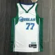 NBA Men 75th Anniversary Season 2022 Dallas Mavericks White #77 DONCIC Jersey High Quality Name and Number Print