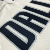 NBA Men 75th Anniversary Dallas Mavericks White #41 NOWITZKI Jersey High Quality Name and Number Print