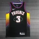 NBA Men Season 2022 Phoenix Suns Black #3 PAUL Jersey High Quality Name and Number Print