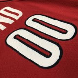 NBA Portland Trail Blazers with Jordan Logo Red #00 ANTHONY Jersey High Quality Name and Number Print