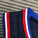 NBA Men 75th Anniversary Season 2022 Philadelphia 76ers Dark Blue #3 IVERSON Jersey High Quality Name and Number Print