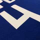 NBA Men 75th Anniversary Los Angeles Clippers Blue #4 RONDO Jersey High Quality Name and Number Print