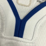 NBA Men 75th Anniversary Dallas Mavericks White #77 DONCIC Jersey High Quality Name and Number Print