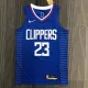 NBA Men 75th Anniversary Los Angeles Clippers Blue #23 WILLIAMS Jersey High Quality Name and Number Print