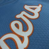 NBA Men Season 2022 Los Angeles Clippers Light Blue #2 LEONARD Jersey High Quality Name and Number Print