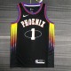 NBA Men Season 2022 Phoenix Suns Black #1 BOOKER Jersey High Quality Name and Number Print
