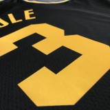 NBA Men 75th Anniversary Season 2022 Golden State Warriors Black #3 POOLE Jersey High Quality Name and Number Print