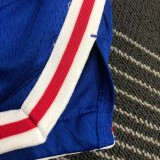NBA Golden State Warriors Retro Blue Pant High Quality Name and Number Print